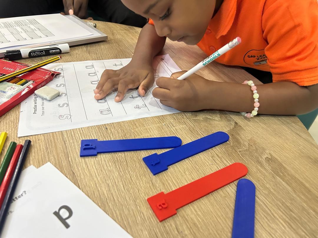 Student learning in a calm GAP Learning Zone session